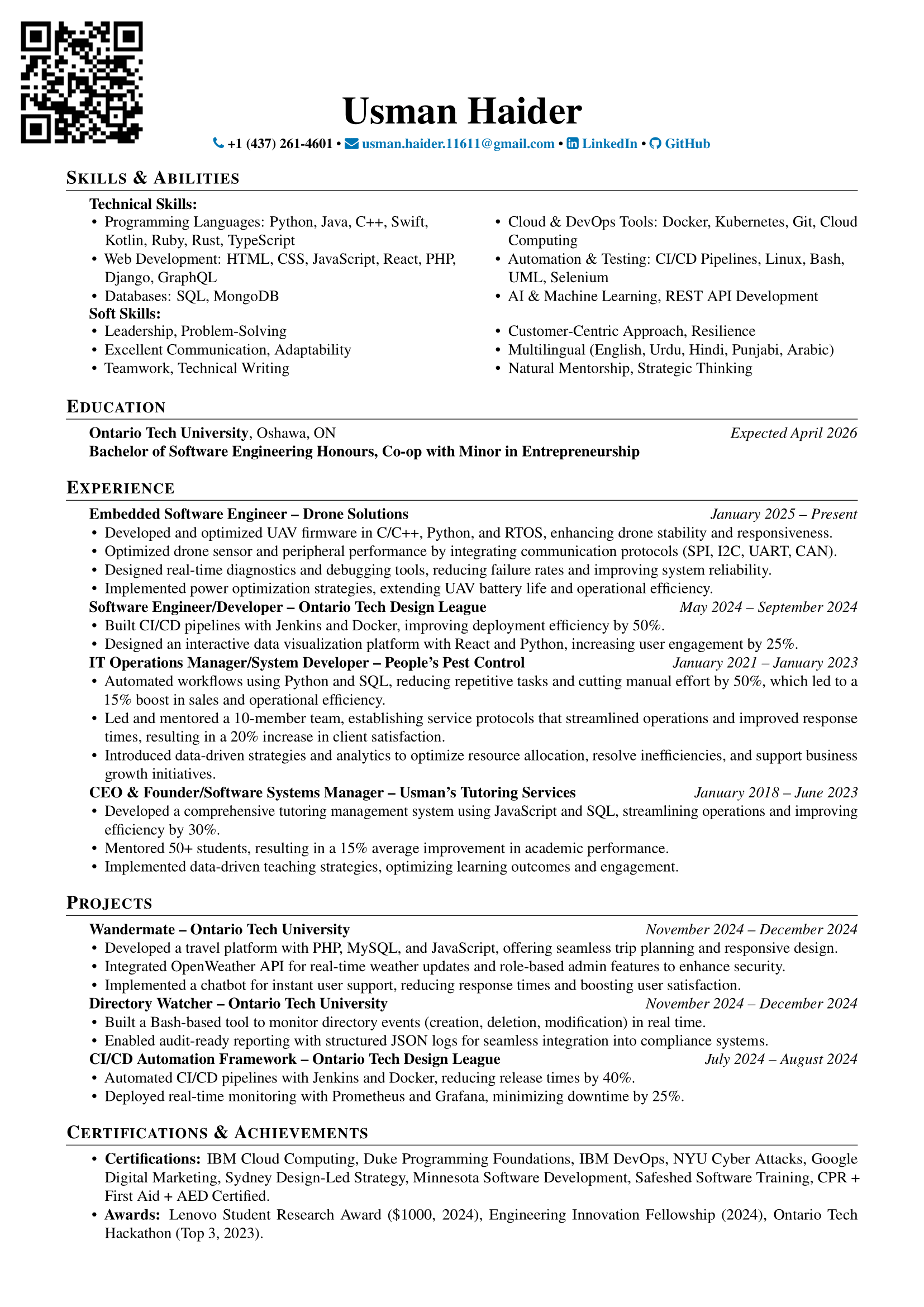 Resume Preview